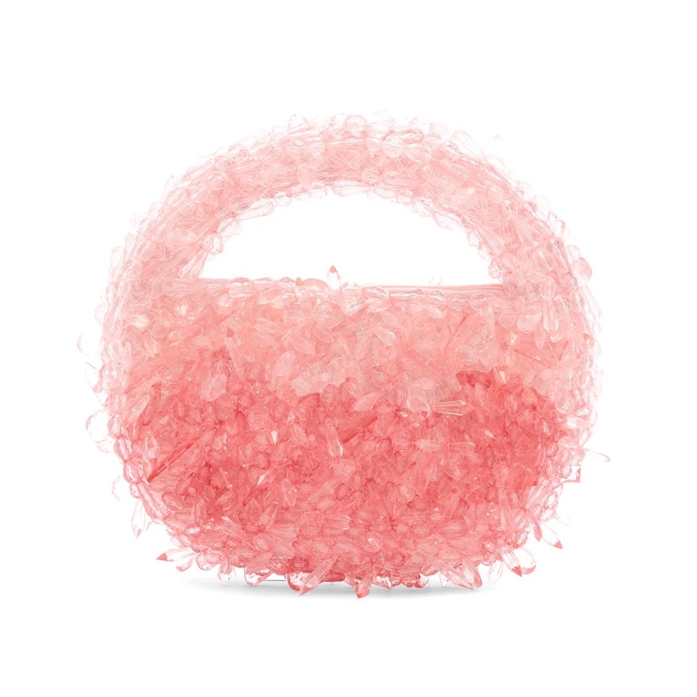 Clio Peppiatt Quartz Bag in Rose